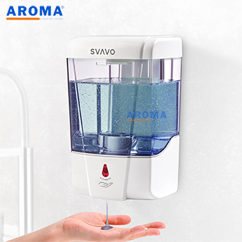 Bình đựng xà phòng cảm ứng tự động gắn tường SVAVO V410